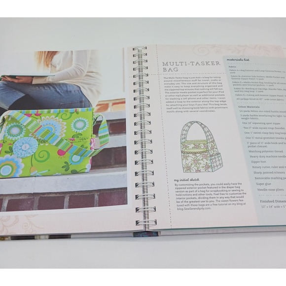 Sew Serendipity Bags How To Book Full Size Patterns By Kay Whitt Pretty Projects - Picture 9 of 12